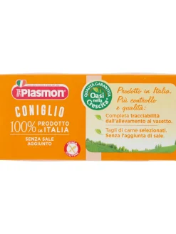 Plasmon – omogeneizzato coniglio – 2x80g