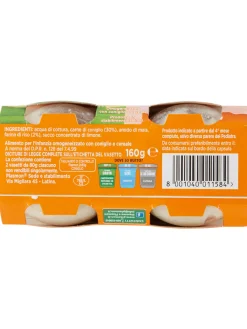 Plasmon – omogeneizzato coniglio – 2x80g