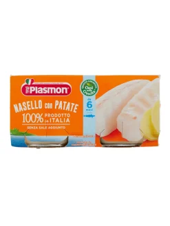 Plasmon – omogeneizzato nasello – patate – 2x80g