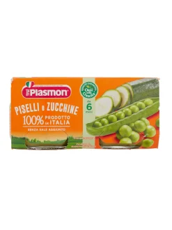 Plasmon – omogeneizzato piselli – zucchine – 2x80g