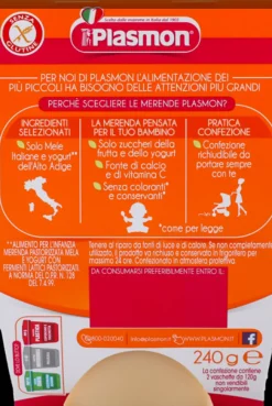 Plasmon – sapori di natura mela- yogurt- 2x120g