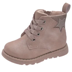 Polacchino flemma zip stringhate rosa con stella – chicco