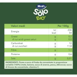 Pouch bluey mela banana pesca albicocca 100g – hero