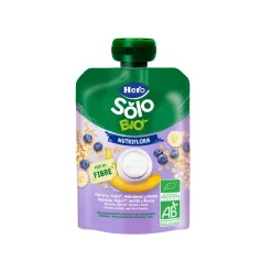Pouch nutriflora yogurt banana avena mirtilli 100 gr – hero