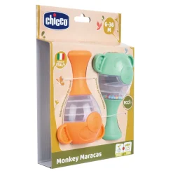 Primi giochi – maracas linea eco+, 6-36 mesi – chicco
