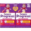 Progressi mutandino junior taglia 5 pacco doppio 34 pezzi – pampers