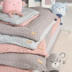 Rba-set 2 pcs copripiumino con federa pink