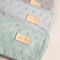 Rba-set 2 pcs copripiumino con federa frosty green