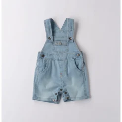 Salopette denim corta