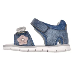Sandalo bimba con doppio strappo