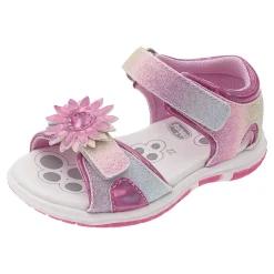 Sandalo bimba con doppio strappo