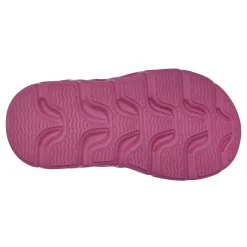 Sandalo bimba con luci colorate nella suola e doppio strappo