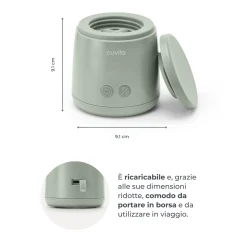 Scaldabiberon portatile mix70 universale con funzione di mescolamento 1164 – nuvita