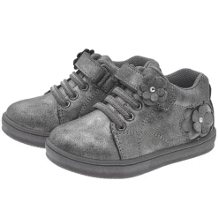 Scarpa fallas acciaio stringata con fiore – chicco