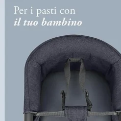 Seggiolino da tavola fast ocean navy – inglesina