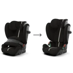 Seggiolino pallas g2 i-size plus moon black 76-150cm – cybex