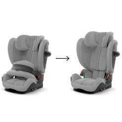 Seggiolino pallas g2 i-size plus stone grey mid grey 76-150cm – cybex