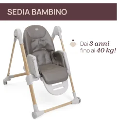 Seggiolone polly armonia scandinavian- chicco