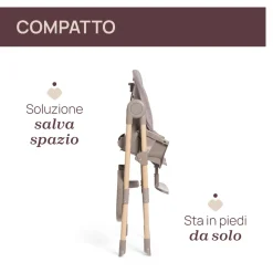 Seggiolone polly essential ash – chicco