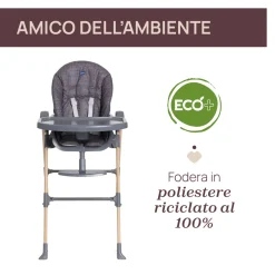 Seggiolone polly essential coal – chicco