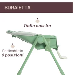 Seggiolone polly essential kiwi – chicco