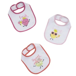 Set 3 bavaglini bimba multicolor