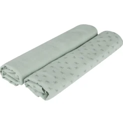 Set 2 pcs tenda mussola 120×120 frosty green – roba