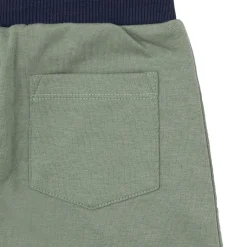 Set 2 pezzi felpa + pantalone bimbo blu/verde