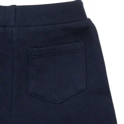 Set 2 pezzi felpa + pantalone bimbo blu/giallo