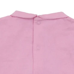 Set 2 pezzi jersey t-shirt e shorts bimba rosa