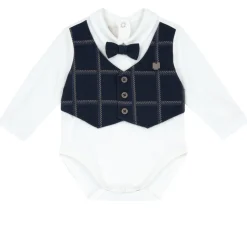 Set 2 pz body pantaloni lunghi papillon – chicco