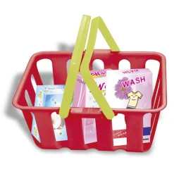 Set lavatrice con ferro da stiro e accessori