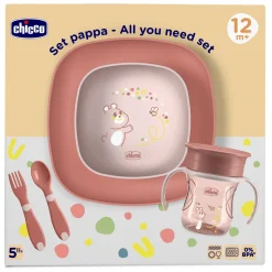 Set pappa 12m+ rosa – chicco