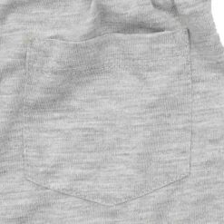 Short basic bimbo grigio