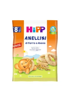 Snack anellini di farro e avena 30 gr