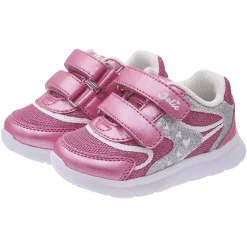 Sneaker con suola leggera e doppio strappo