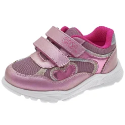 Sneakers doppio velcro suola in eva fuxia con cuore – chicco