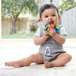 Sonaglio e massaggiagengive colorato – infantino