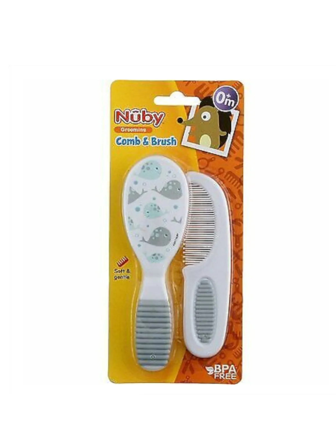 Spazzola e pettine colori assortiti