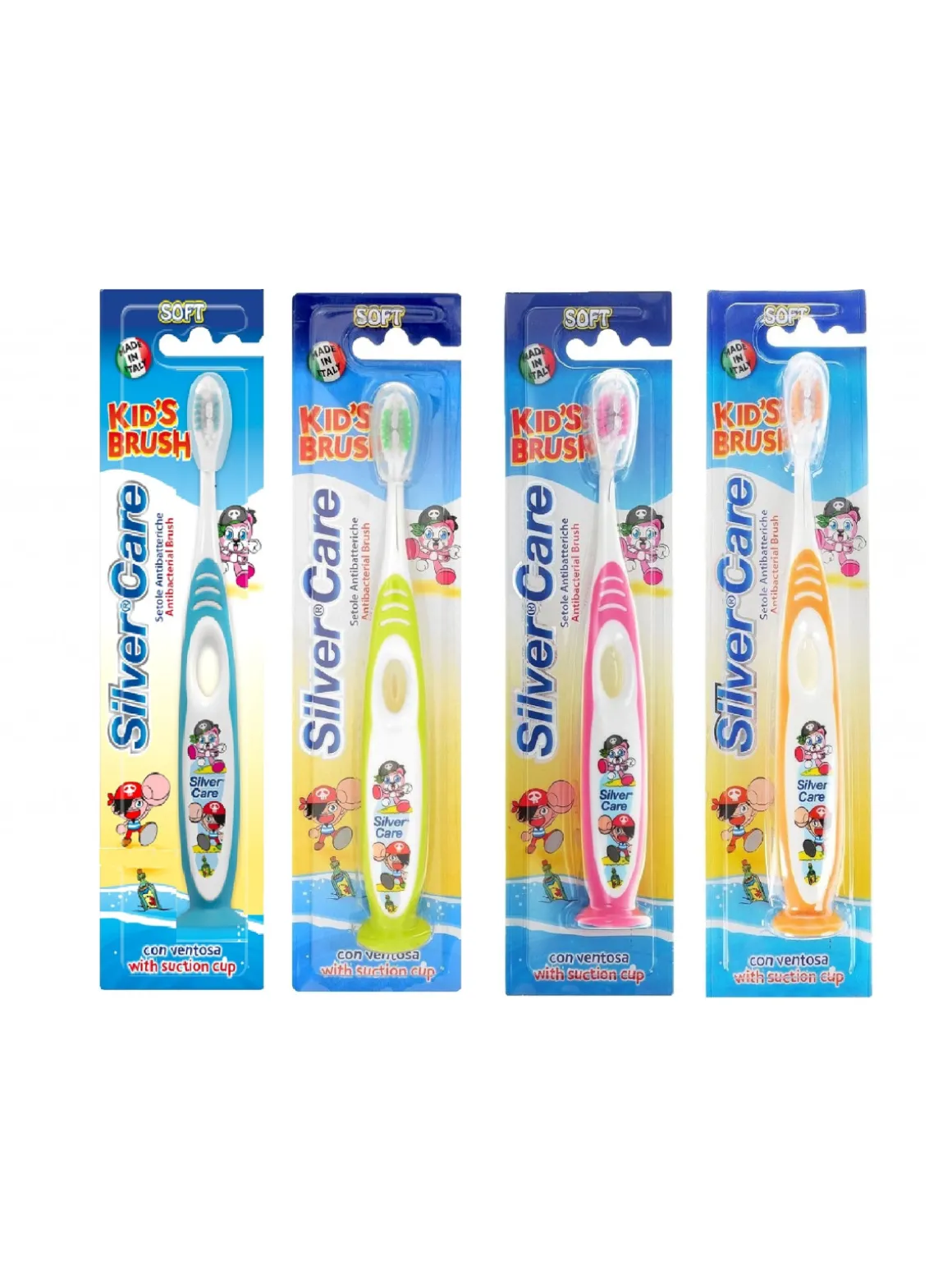 Spazzolino 2-6 anni colori assortiti