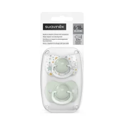 Suavinex-dreams succhietto sil 6/18 sx pro 2pz celeste