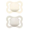 Succhietti air 2-6m caucciù bio-circolare conf. doppia grigio/panna – mam