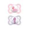 Succhietti air 2-6m silicone bio-circolare conf. doppia rosa/viola – mam