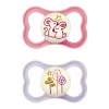 Succhietti air night 6+ silicone bio-circolare conf. doppia rosa/viola – mam
