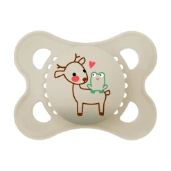 Succhietti original 2-6m silicone bio-circolare conf. doppia verde/beige – mam