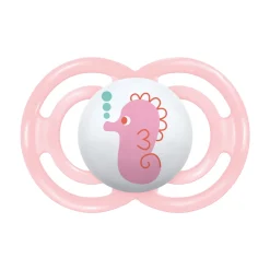 Succhietti perfect 6+m silicone bio-circolare conf. singola rosa – mam