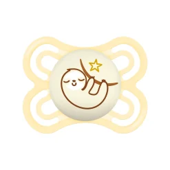 Succhietti perfect night 2-6m silicone bio-circolare conf. singola giallo – mam