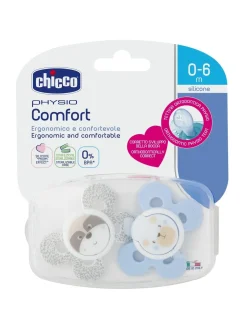 Succhietto comfort boy 0-6 mesi 2 pz colori assortiti