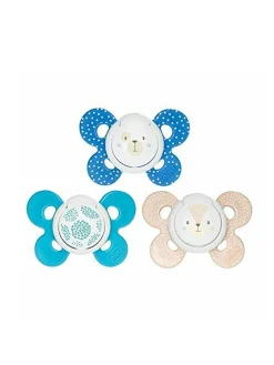 Succhietto comfort boy silicone 6-16 mesi 2pz colori assortiti
