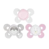Succhietto comfort girl silicone 0-6 mesi 2 pz colori assortiti